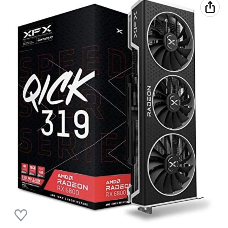 XFX Speedster QICK319 AMD Radeon RX 6800