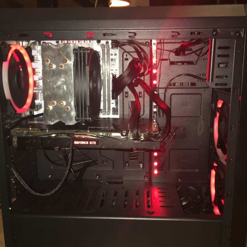 Pc gamer( 47)/xeon e5 1650 V4 3.6(4.00)/20gb ddr4(2400)/1070 GTX OC/ nwme 1to