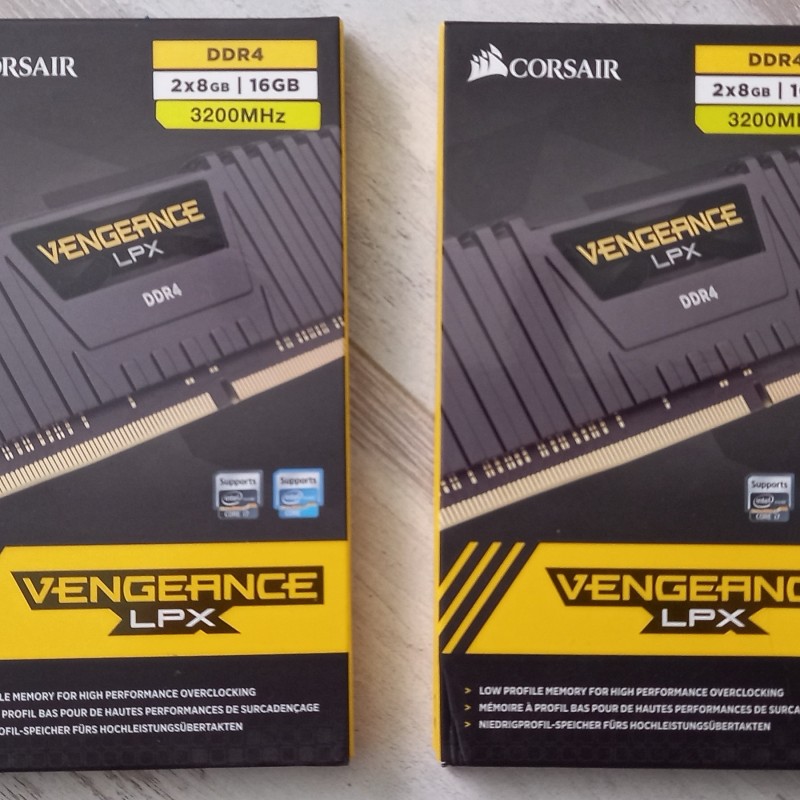 Corsair Vengeance LPX Series Low Profile 16 Go (2x 8 Go) DDR4 3200 MHz C16