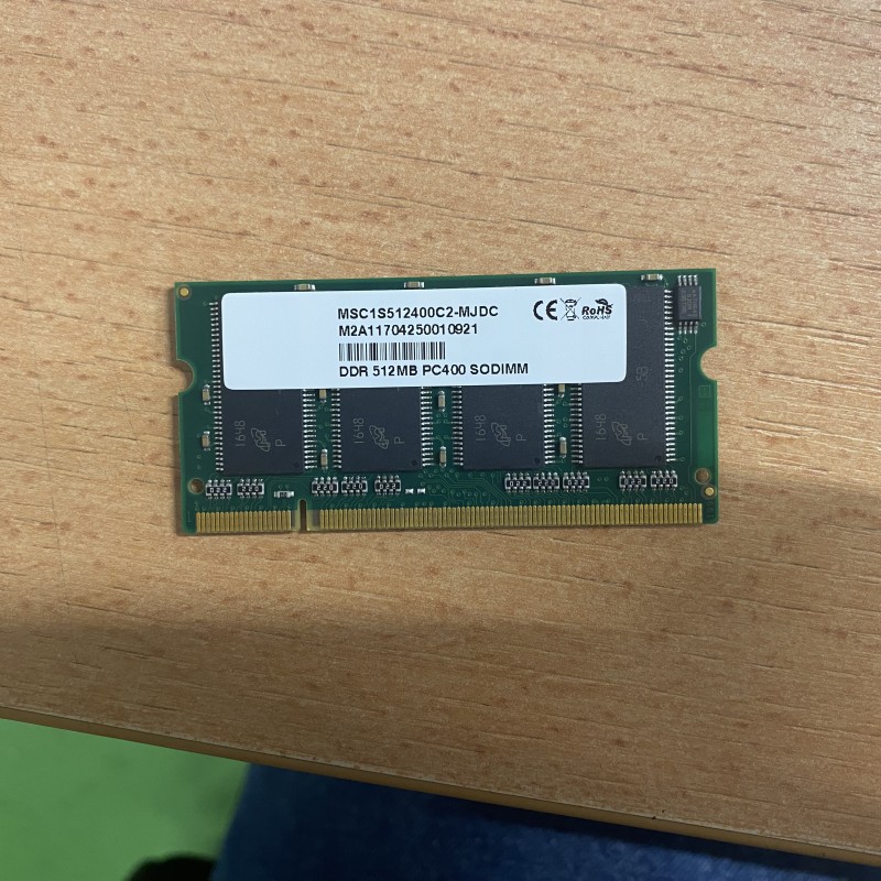 Carte memoire DDR 512MB PC 400 SODIMM